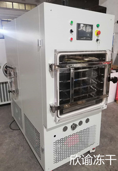 上海欣谕中试型冷冻干燥机0.5平方虫草冻干机